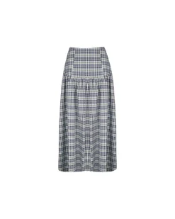 Ruby Trulli Skirt - Navy Yellow Tartan | PRE ORDER | Arriving 28 March
