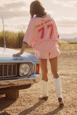 SABBI Got My Pink Back Tee - Pink