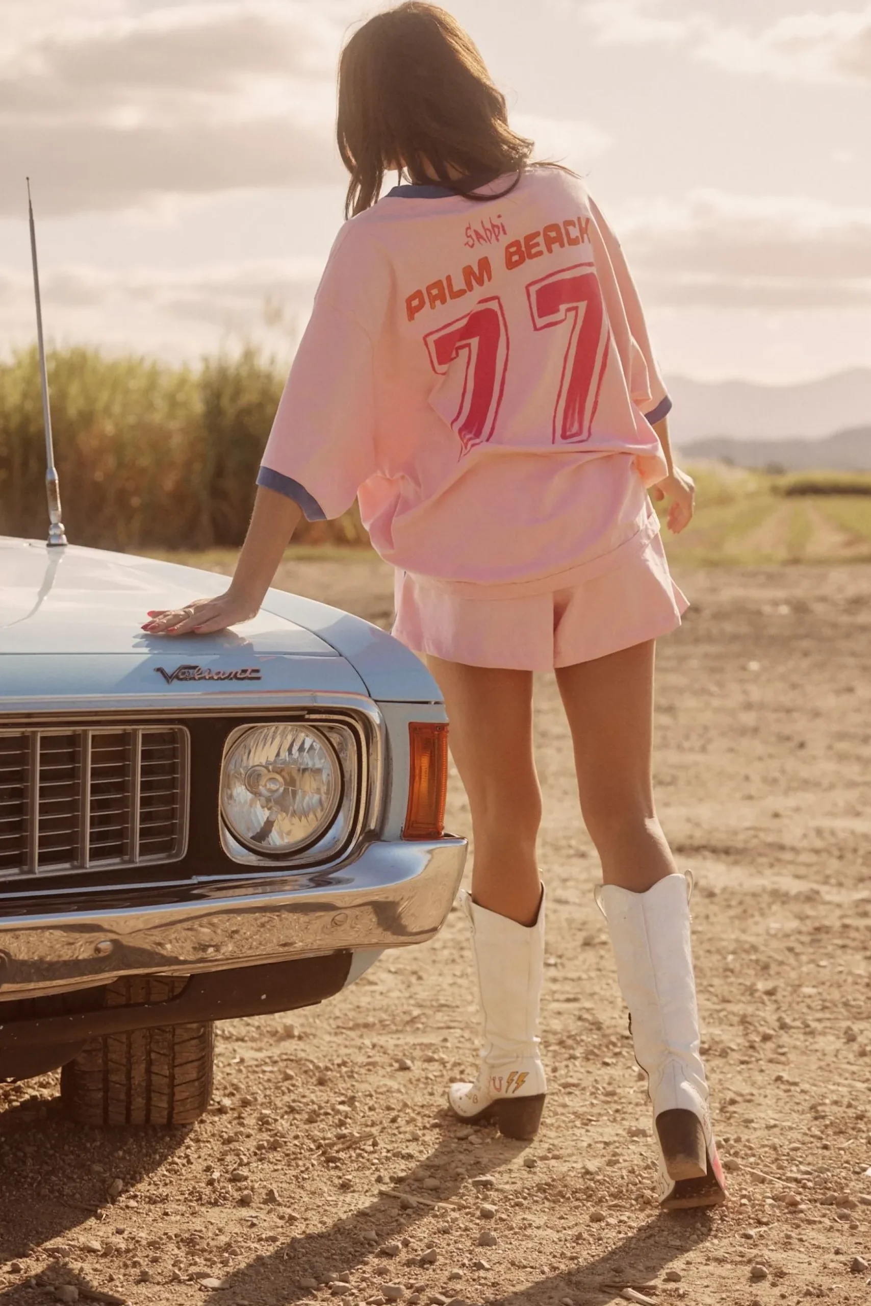SABBI Got My Pink Back Tee - Pink