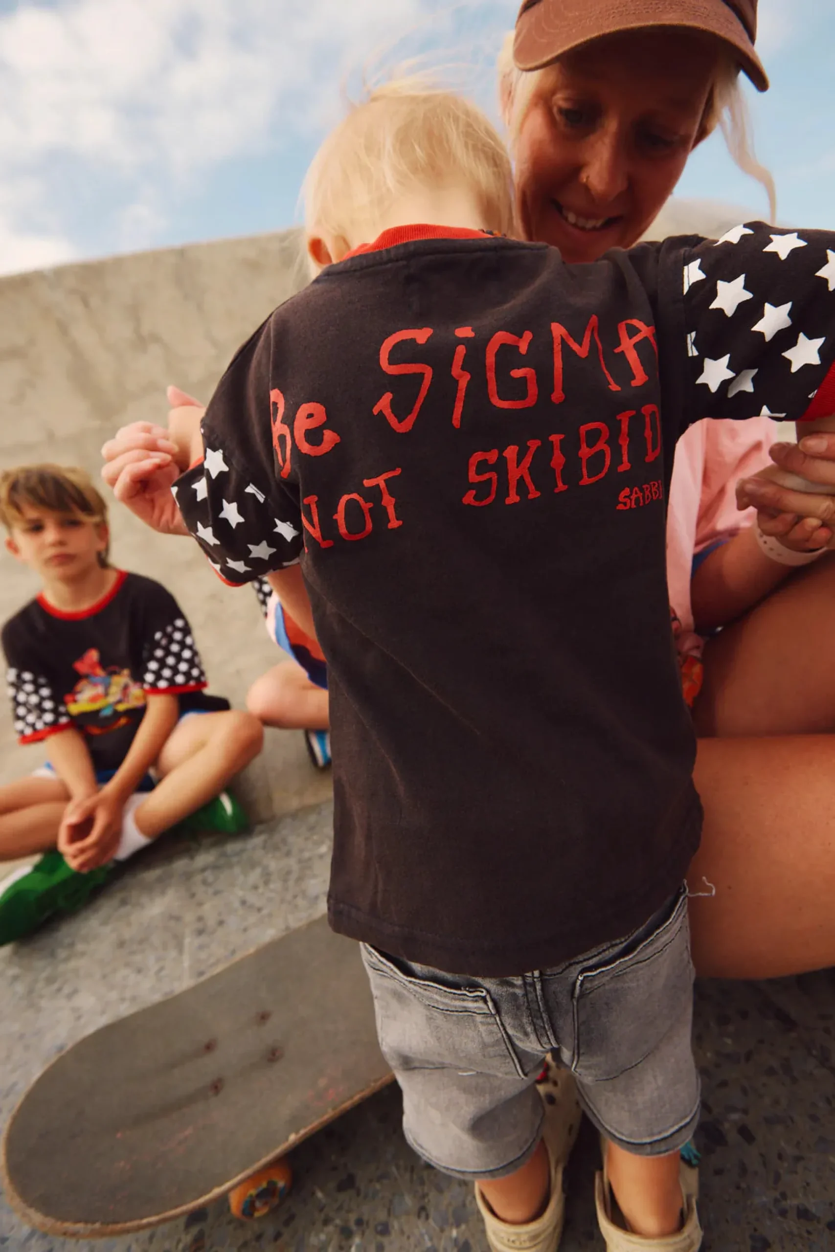 Sabbi Kids Sigma Tee Black