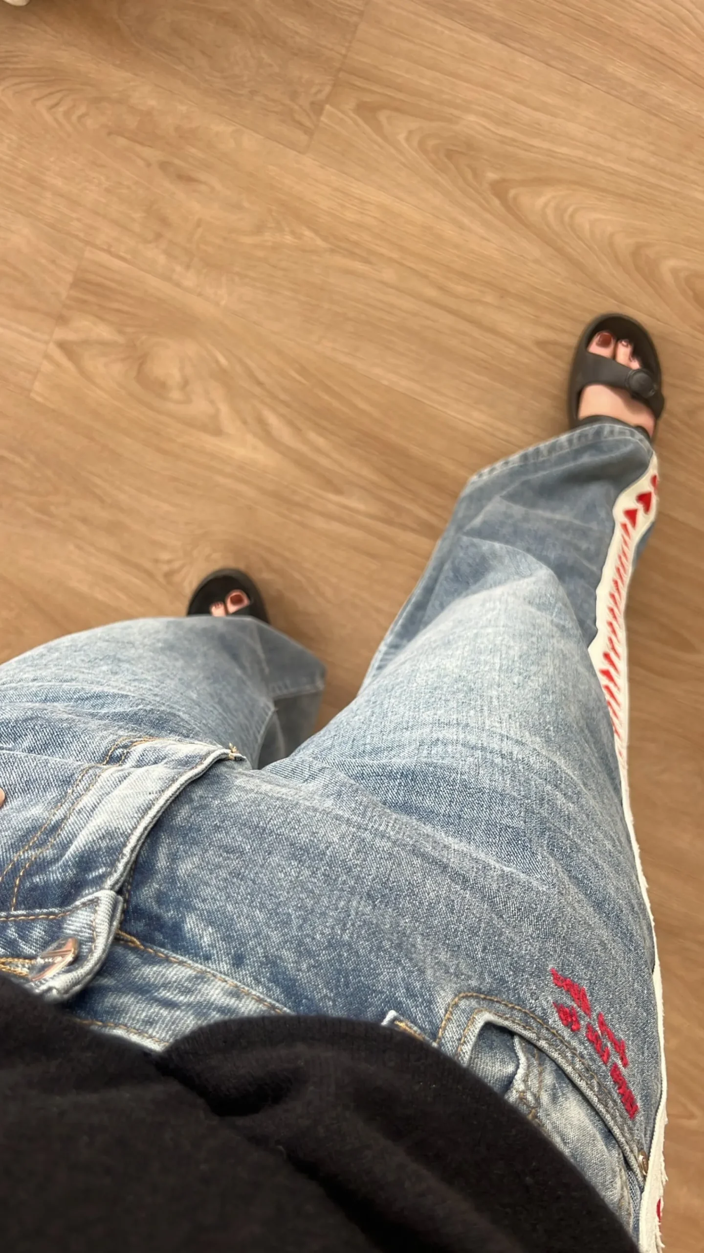 Sabbi Raving Hearts Jeans - Denim
