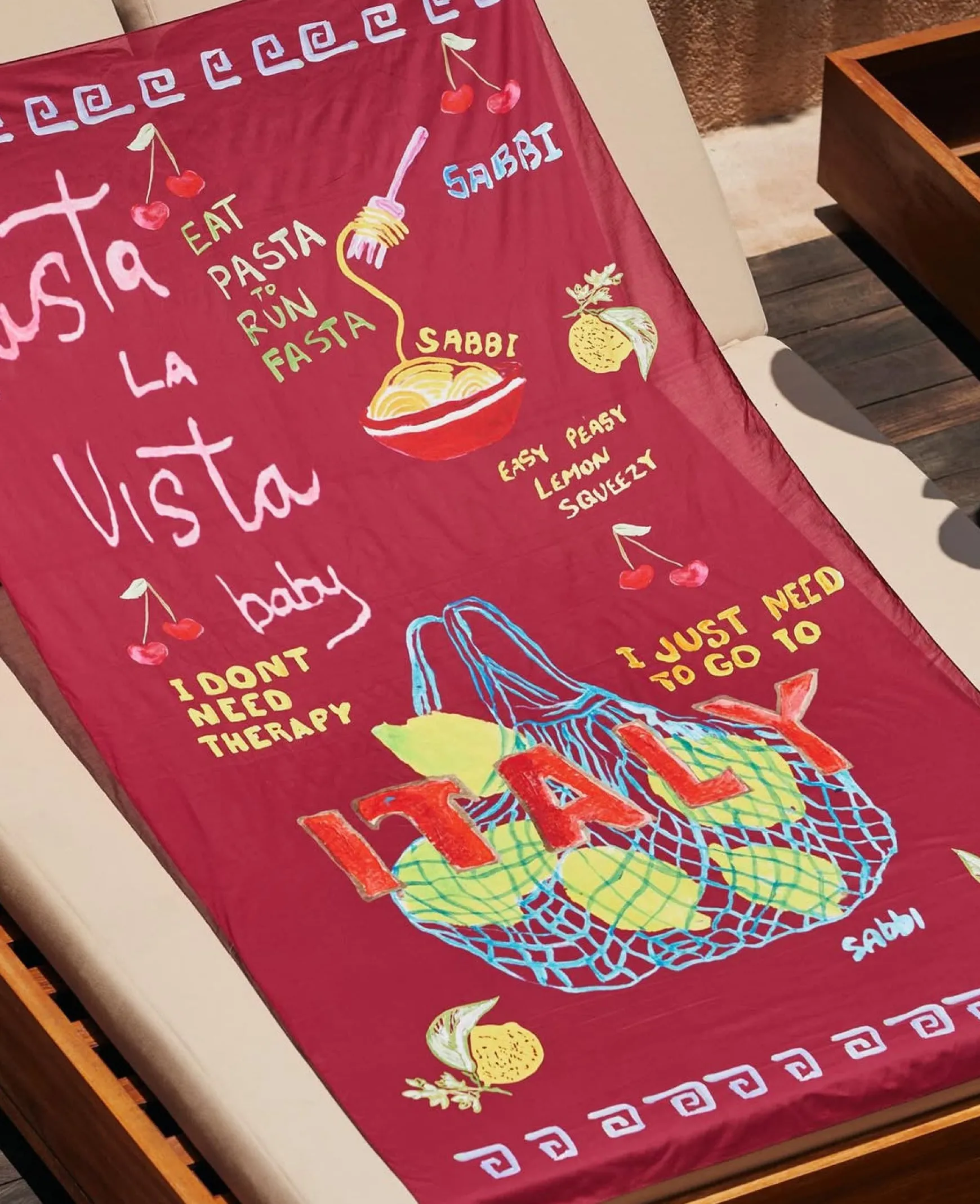 Sabbi Thats A Wrap Sarong - Eat The Pasta