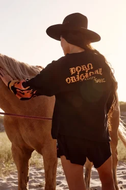 Sabbi The Flaming Cowboy Diego Jumper - Black