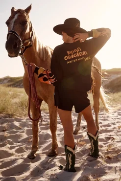 Sabbi The Flaming Cowboy Diego Jumper - Black