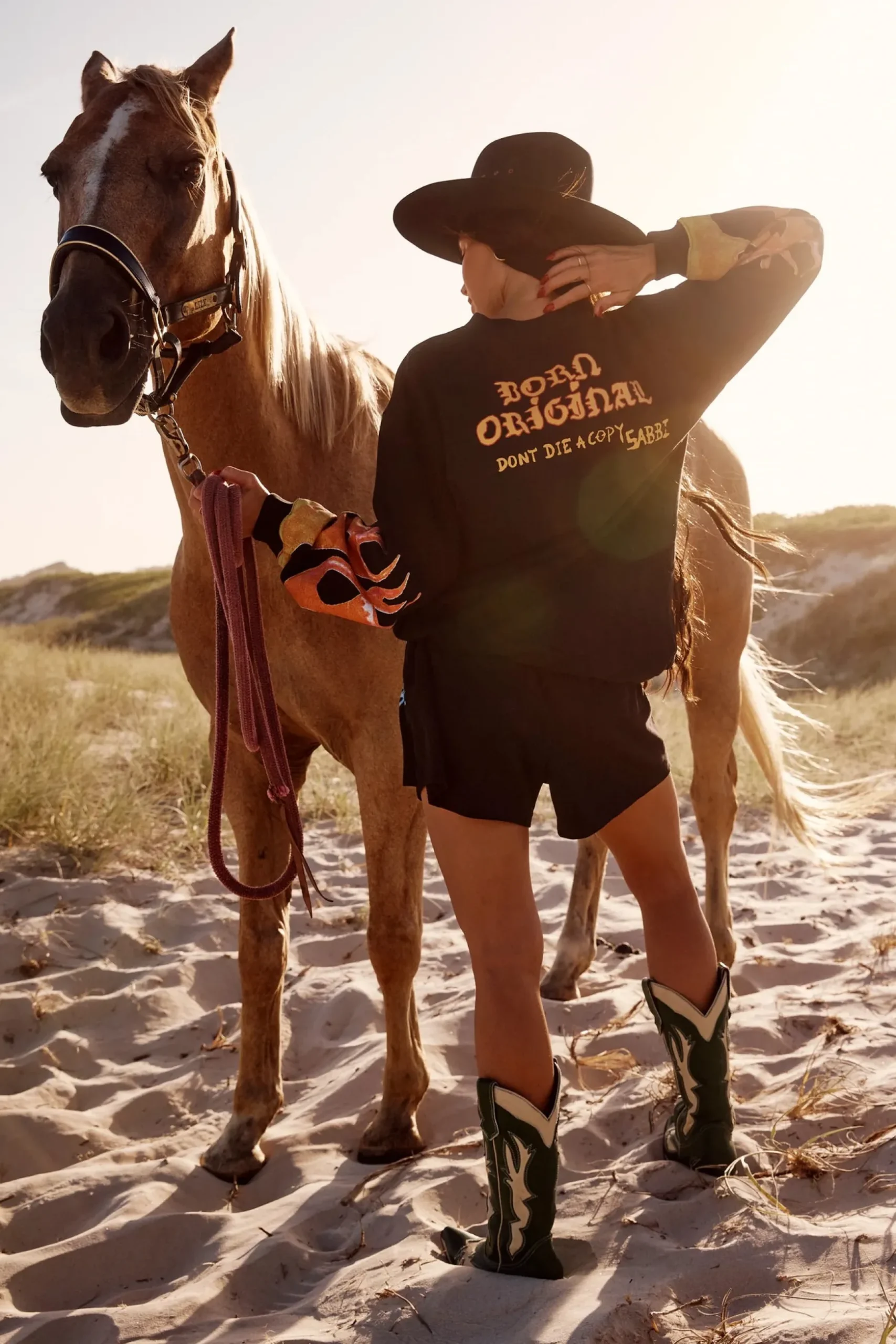 Sabbi The Flaming Cowboy Diego Jumper - Black