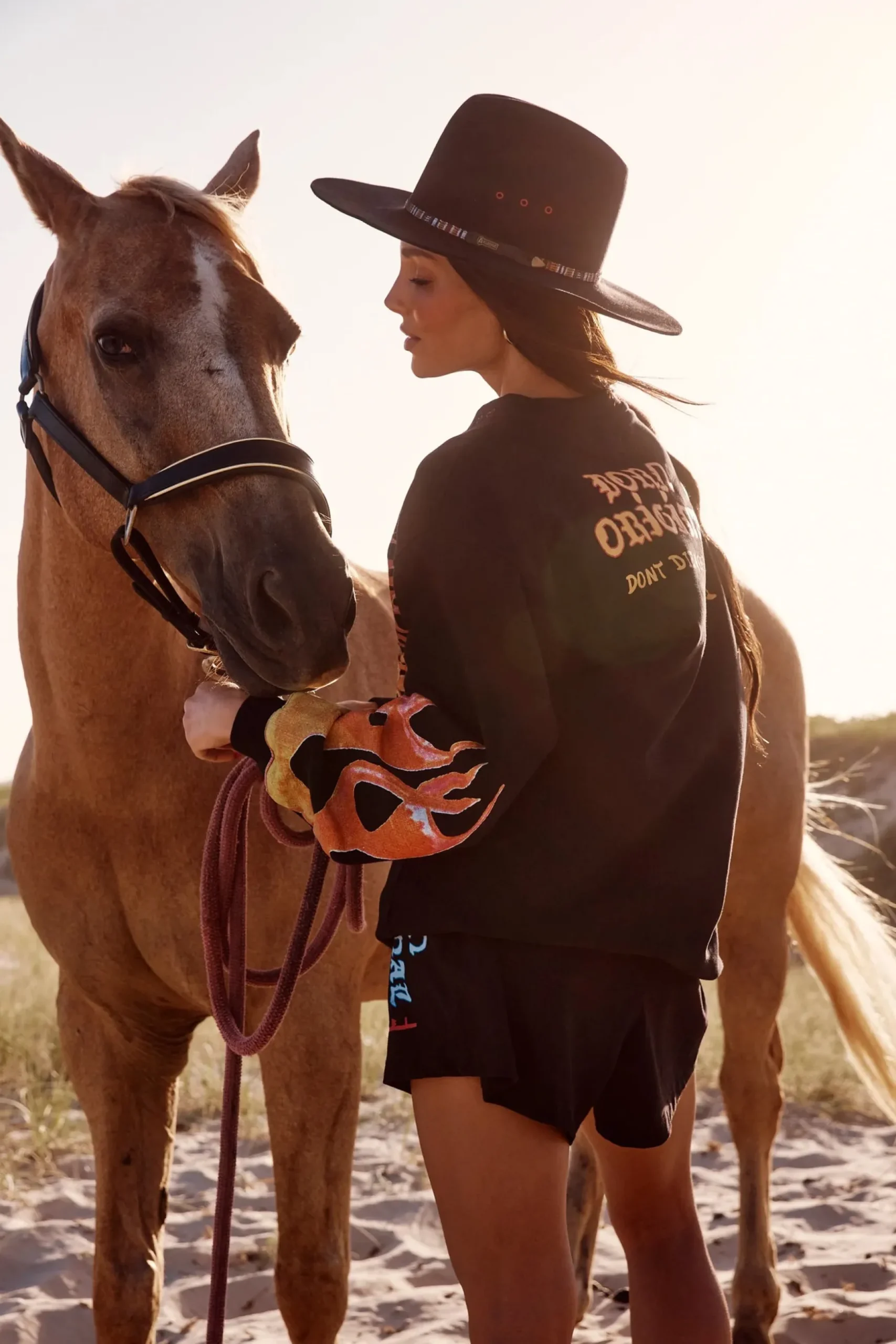 Sabbi The Flaming Cowboy Diego Jumper - Black