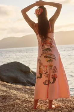 Sabbi The Love Rules Maxi Dress - Pink