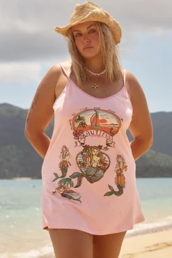 Sabbi The Love Rules Mini Dress - Pink