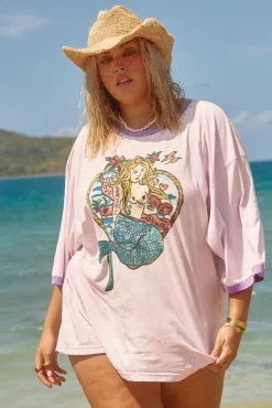 Sabbi The Love Rules Tee - Lilac