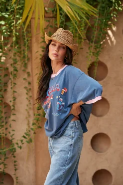 Sabbi The Tequila Made Me Do It Tee - Blue