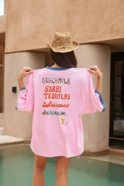 Sabbi The Tequila Made Me Do It Tee - Pink