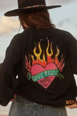 Sabbi The Words Have Power Jumper - Black