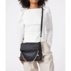 Saben Daria Shoulder Bag - Black Bubble