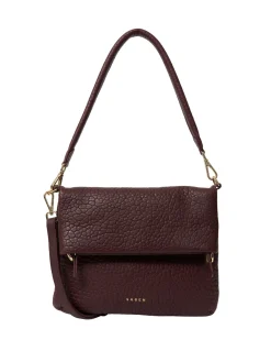 Saben Daria Shoulder Bag - Merlot Bubble