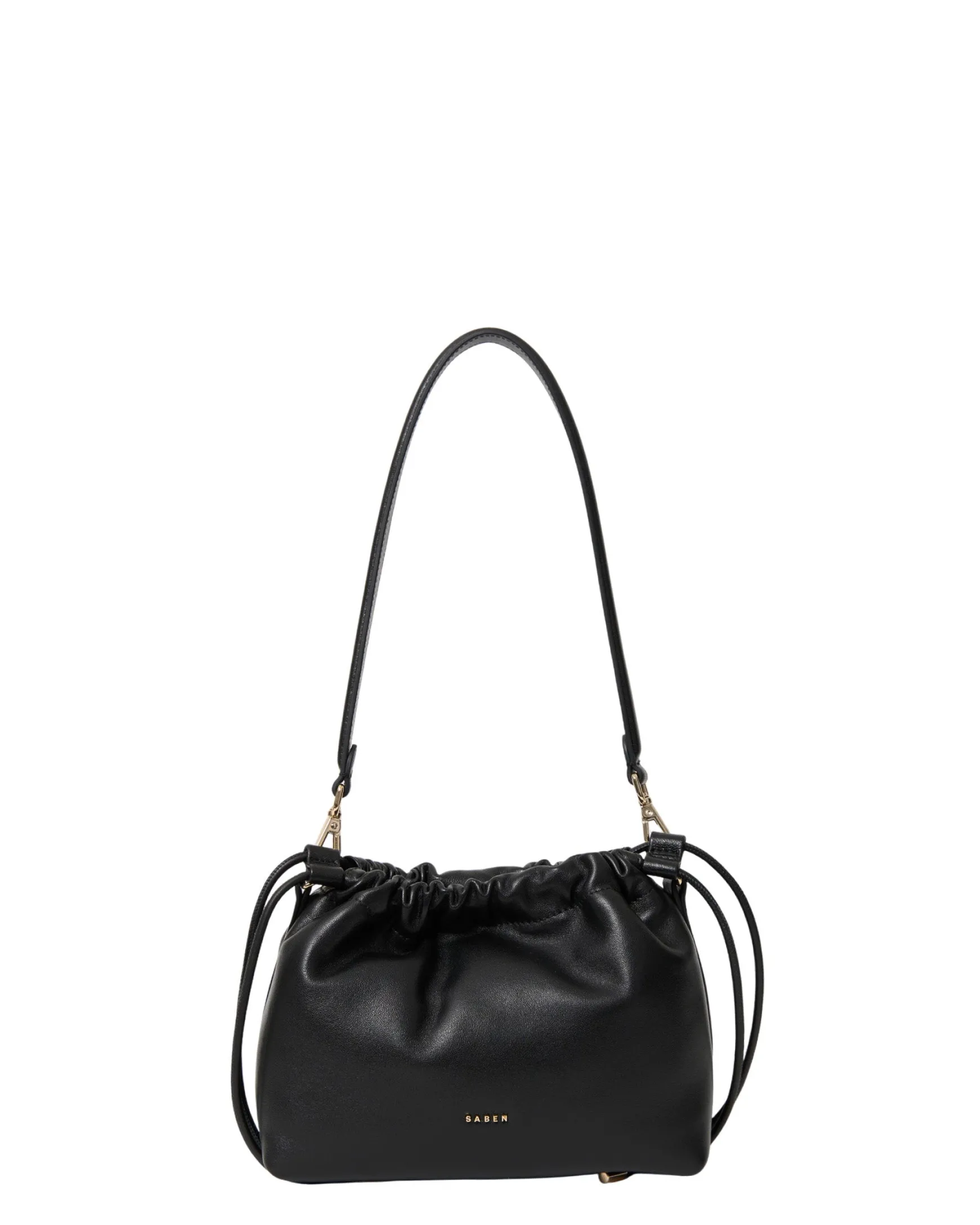 Saben Elliot Shoulder Bag - Black Softie