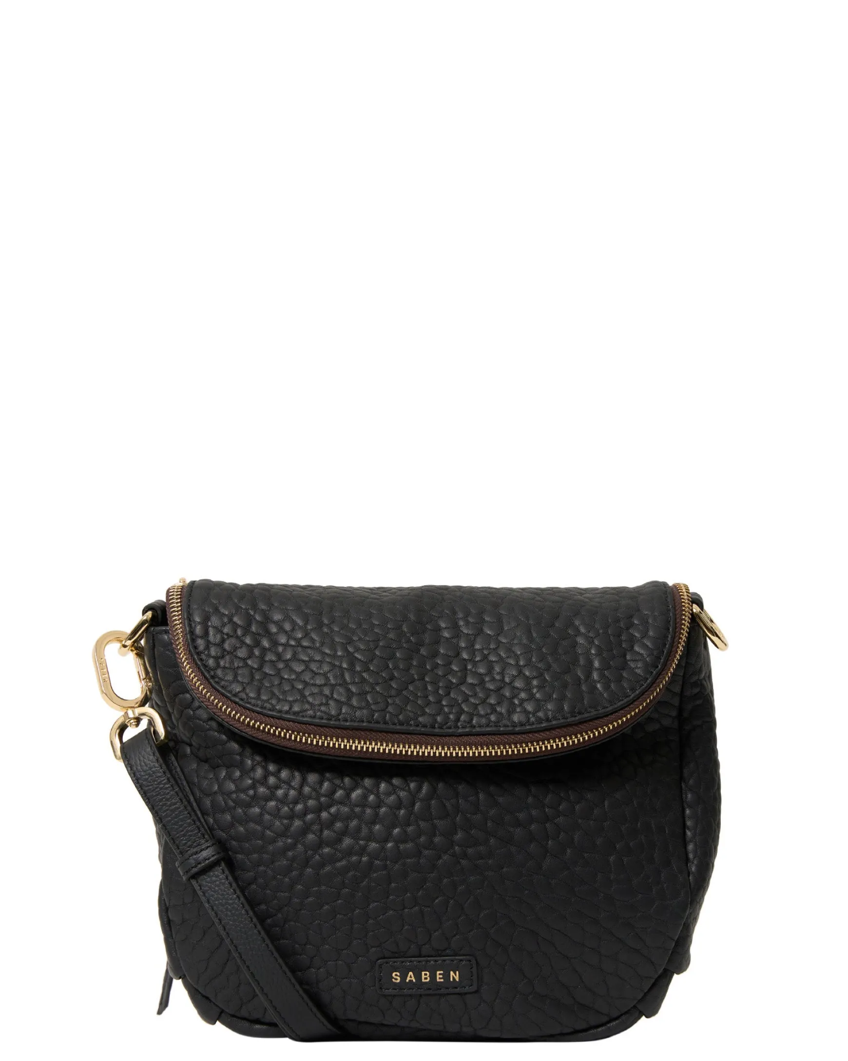 Saben Fifi Crossbody - Black Bubble