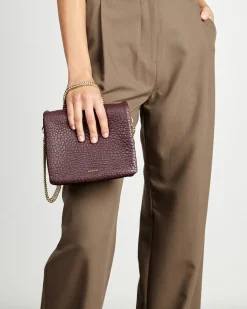 Saben Fox Crossbody - Merlot Bubble