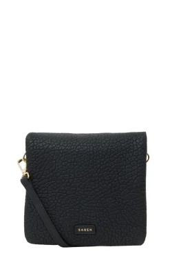 SABEN Fox Crossbody Bag - Black Bubble