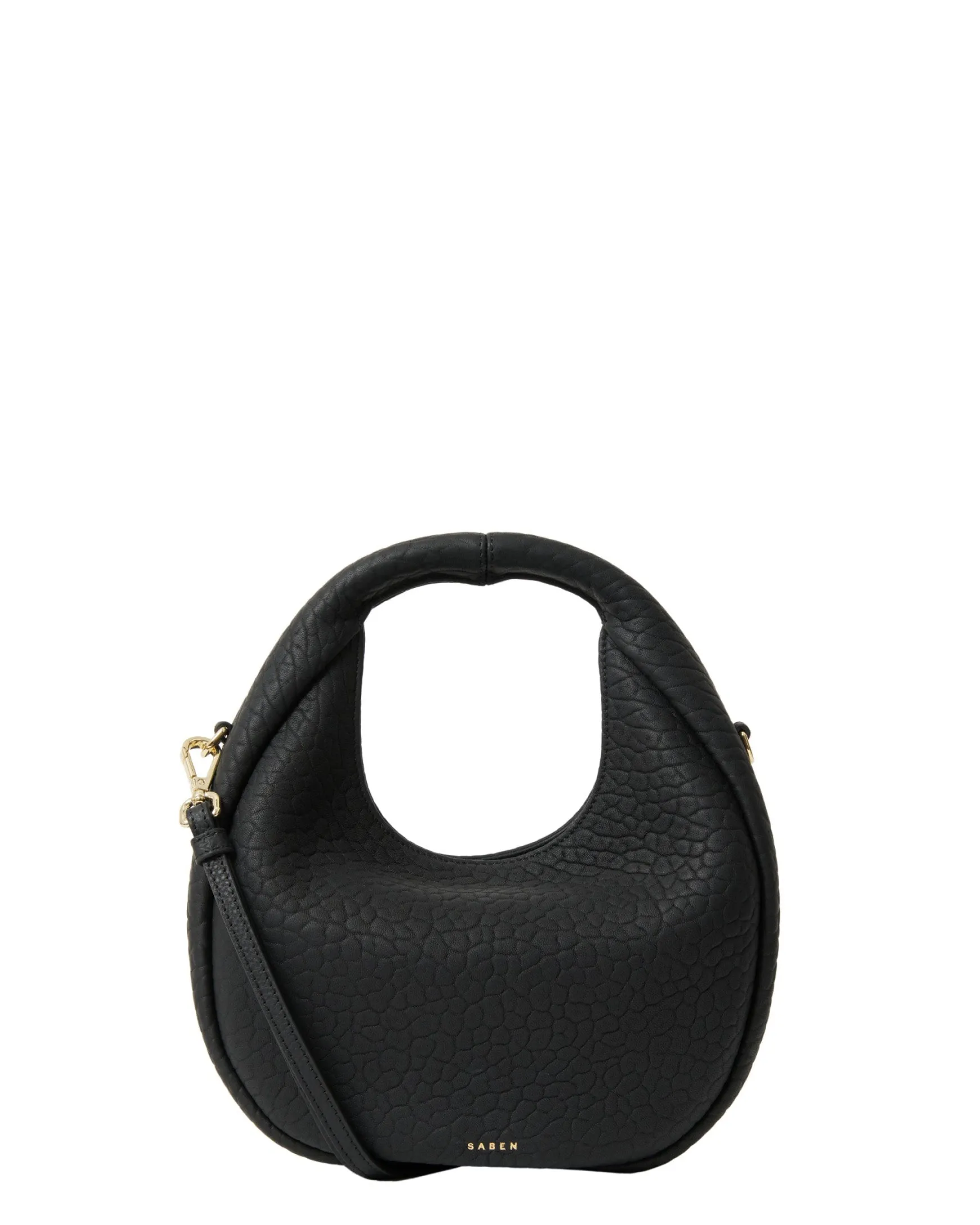 Saben Halle Mini Bag - Black Bubble