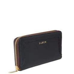 Saben Lyric Wallet - Black