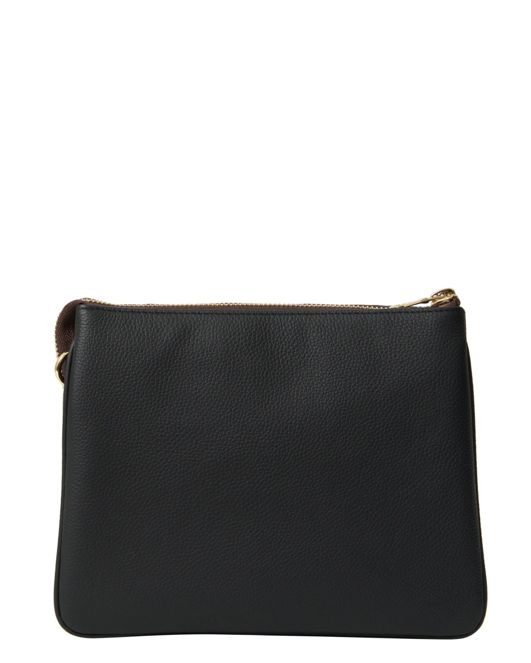 Saben Matilda Shoulder Bag - Black Woven
