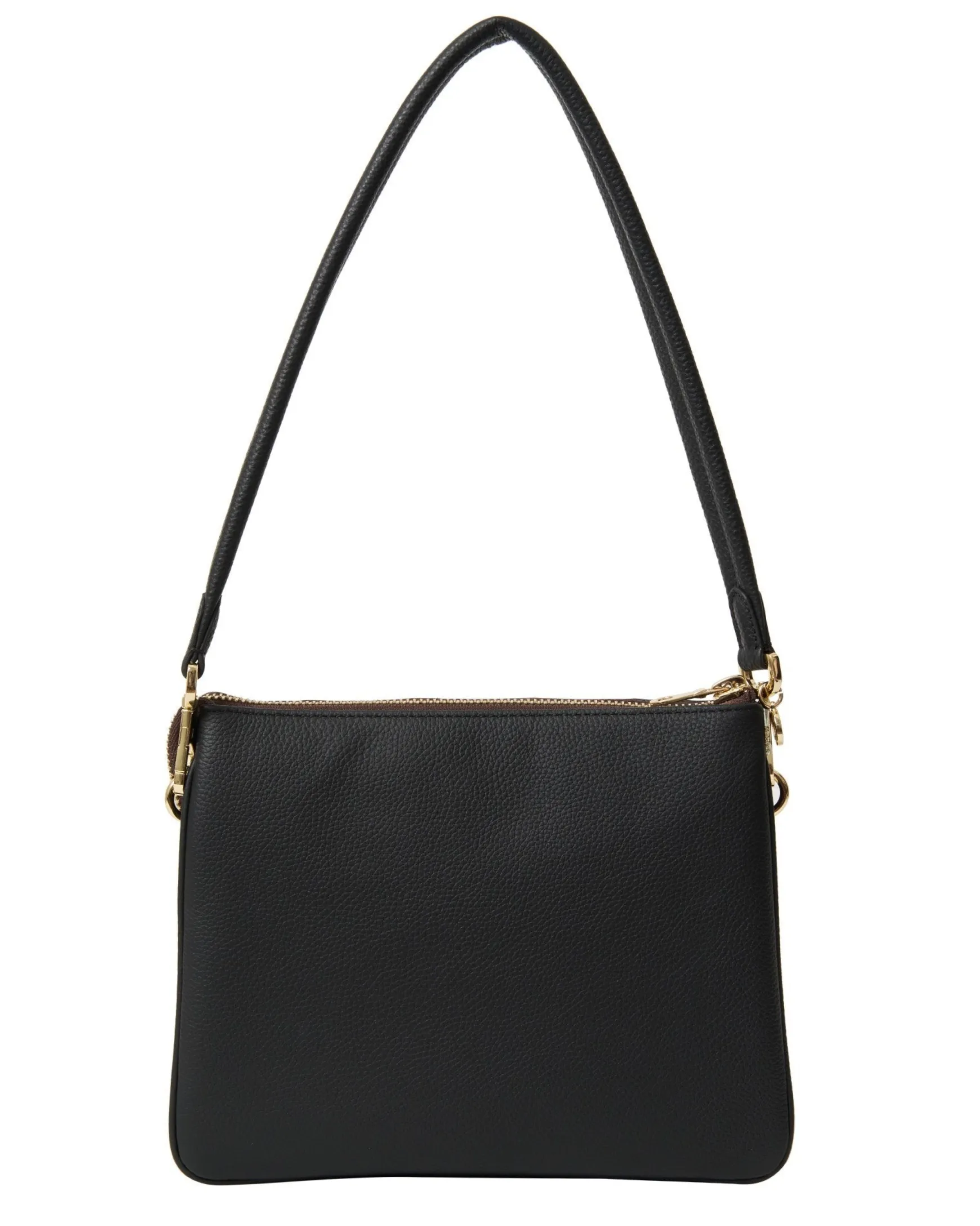 Saben Matilda Shoulder Bag - Black Woven