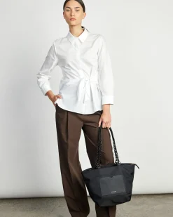 Saben Paris Tote - Black Recycled Nylon