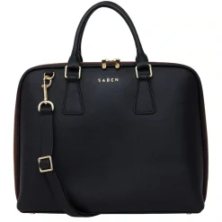 SABEN Parker Briefcase - Black