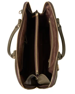 Saben Parker Briefcase - Rosemary