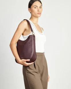 Saben Rebe Shoulder Bag - Merlot