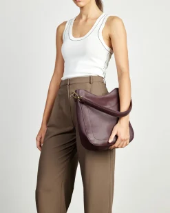 Saben Rebe Shoulder Bag - Merlot