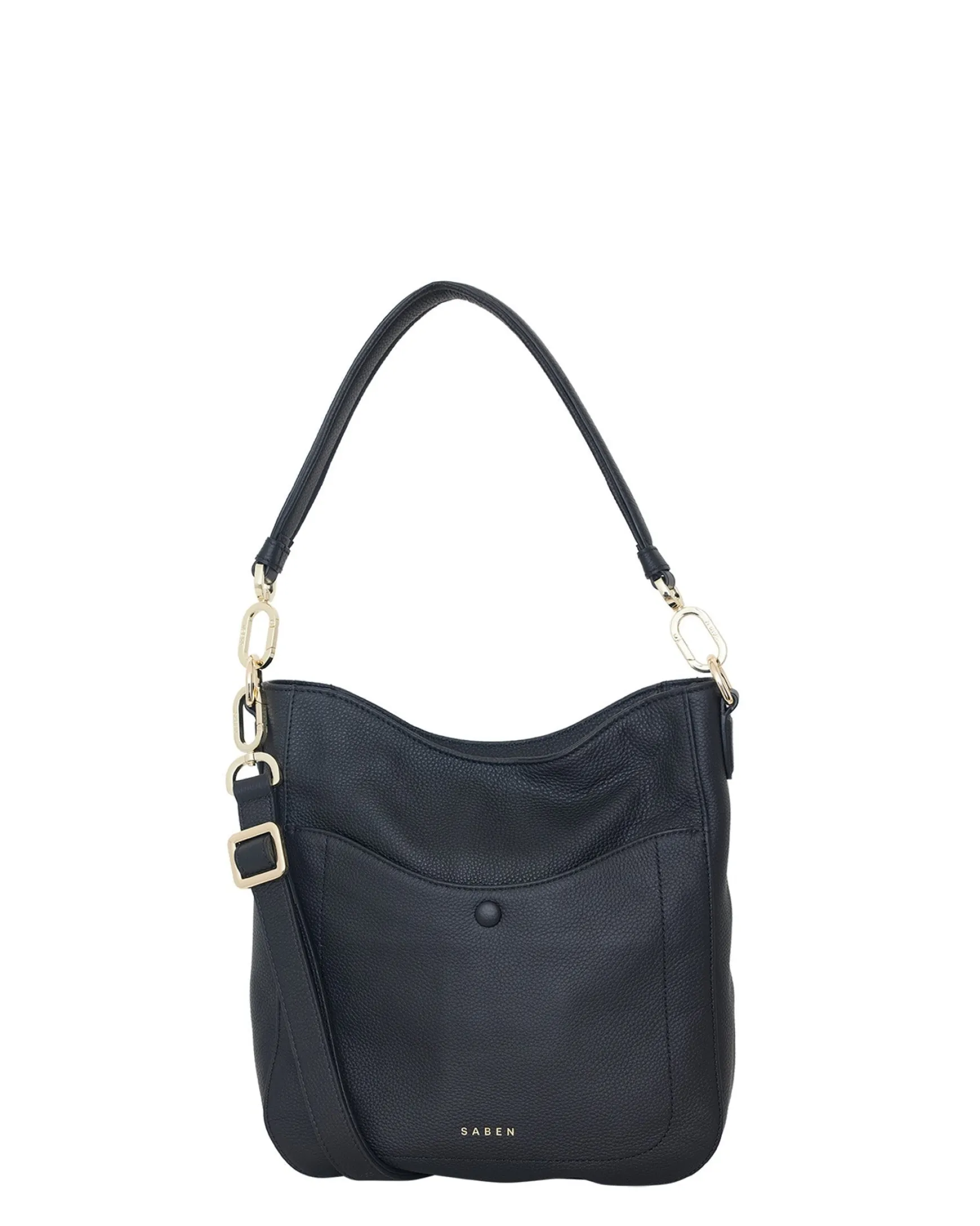 Saben Rebe Shoulder Bag - Black