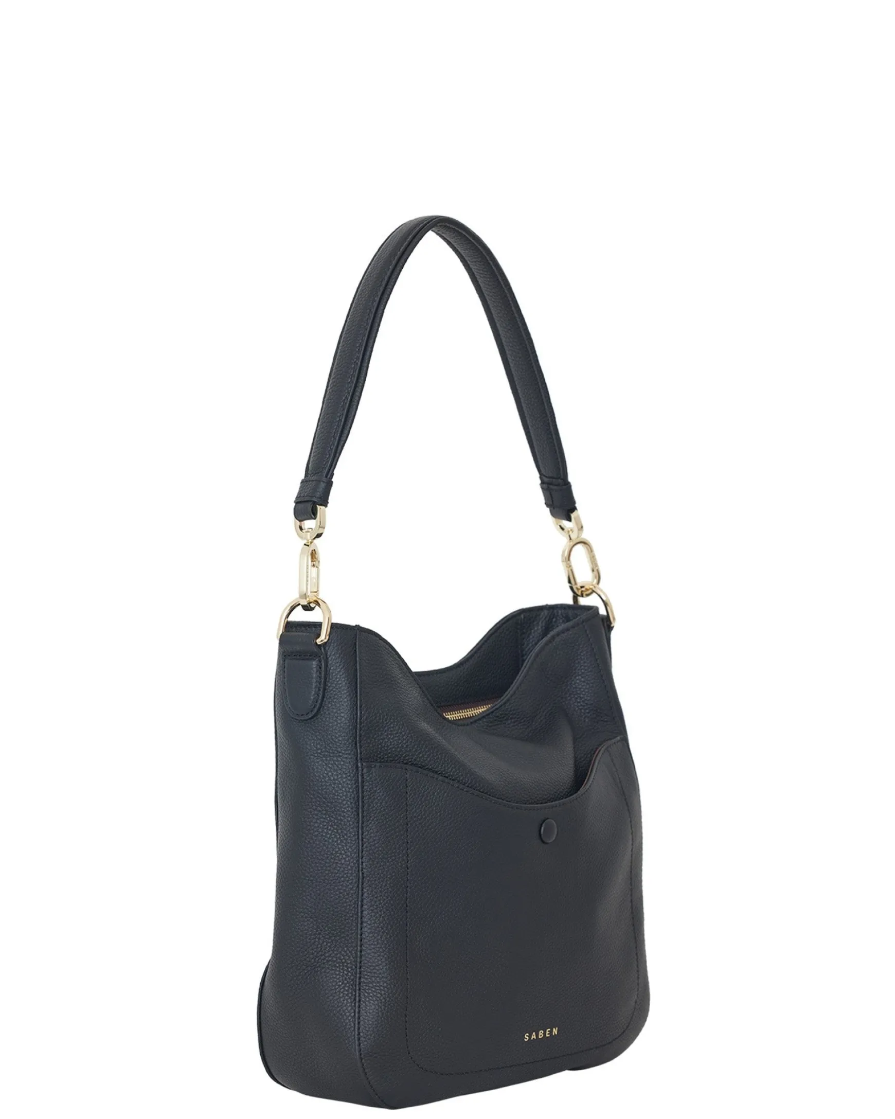 Saben Rebe Shoulder Bag - Black