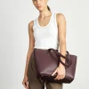 Saben Tilbury Shoulder Bag - Merlot + Bronze