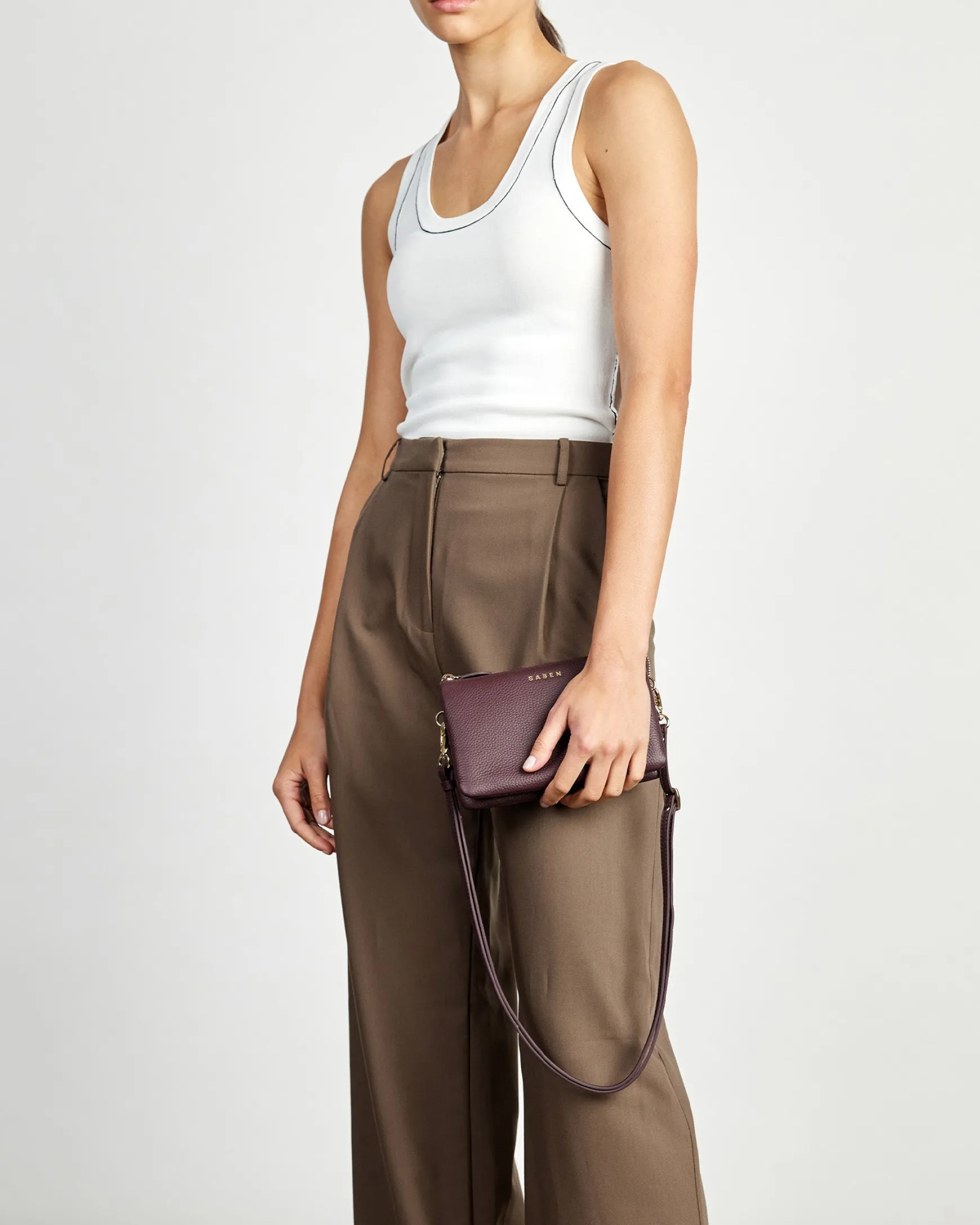 Saben Tilly Crossbody - Merlot