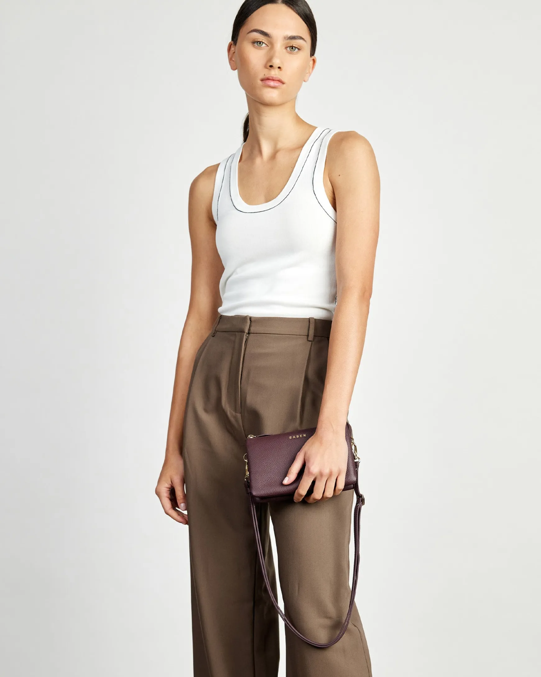 Saben Tilly Crossbody - Merlot