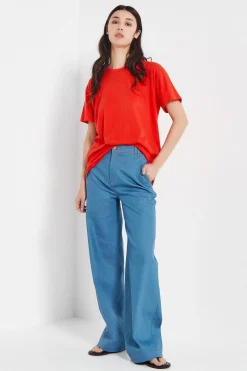 Shjark Kingston Tee - Poppy