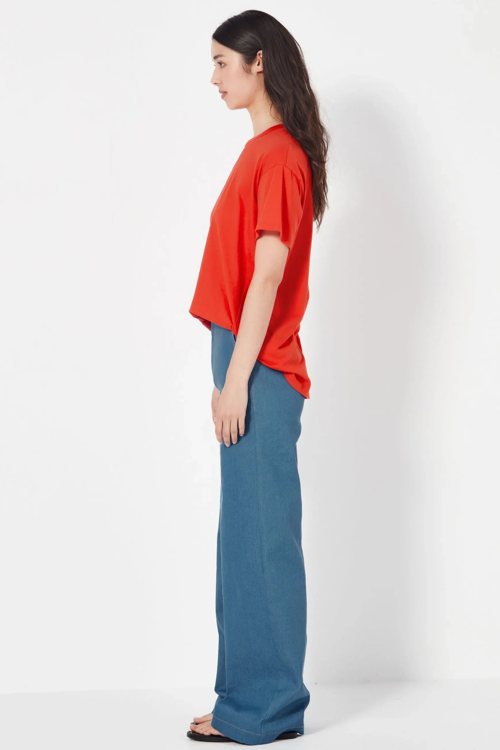 Shjark Kingston Tee - Poppy