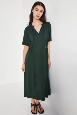 Shjark Nixon Dress - Emerald