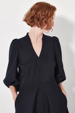 Shjark The Swinton Dress - Navy | PRE ORDER ARRIVING APRIL/MAY