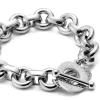 Silk & Steel Heirloom Bracelet - Silver