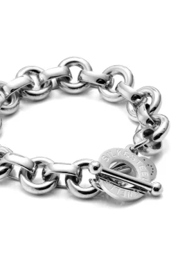 Silk & Steel Heirloom Bracelet - Silver