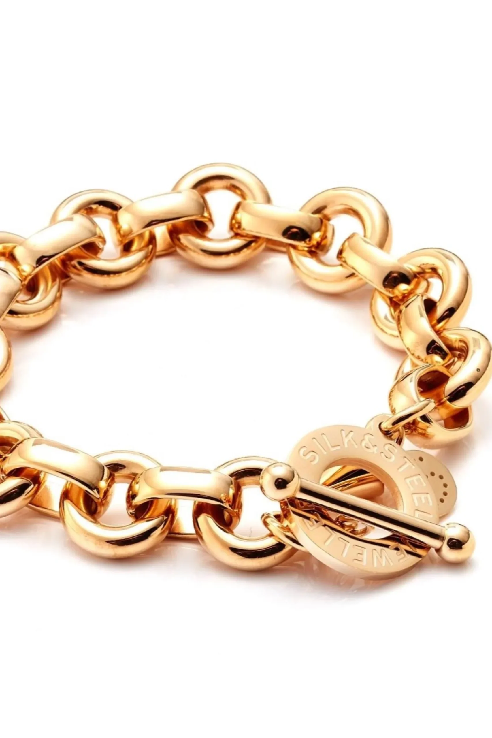 Silk & Steel Heirloom Bracelet - Gold