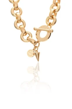 Silk & Steel Heirloom Necklace - Gold Arriving Mid April