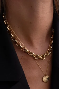 Silk & Steel Heirloom Necklace - Gold Arriving Mid April