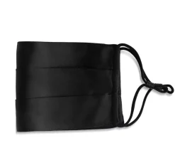 Silk Face Mask - Black