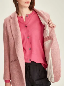 Sills + Co Coco Tweed Blazer - Rose
