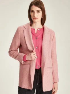Sills + Co Coco Tweed Blazer - Rose