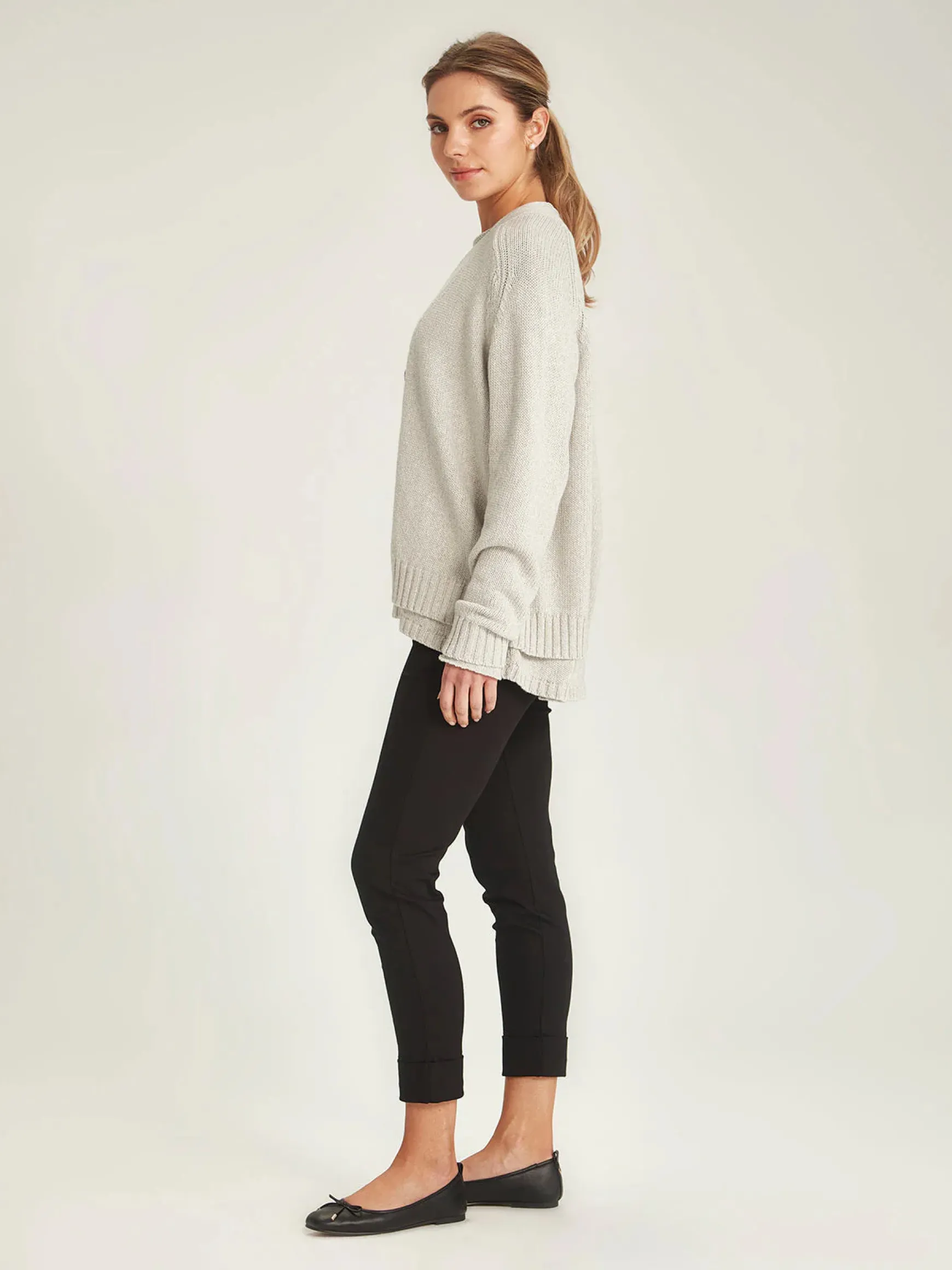 Sills + Co Janaya Cardigan - Lather Grey