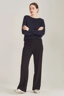 Sills + Co Longline Landscape Pant - Black/White